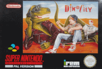 Dino City PAL Super Nintendo  box art
